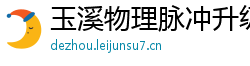 玉溪物理脉冲升级水压脉冲